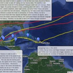 Hernan cortez cortes hernando route traveled domingo santo