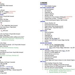 Private pilot acs cheat sheet