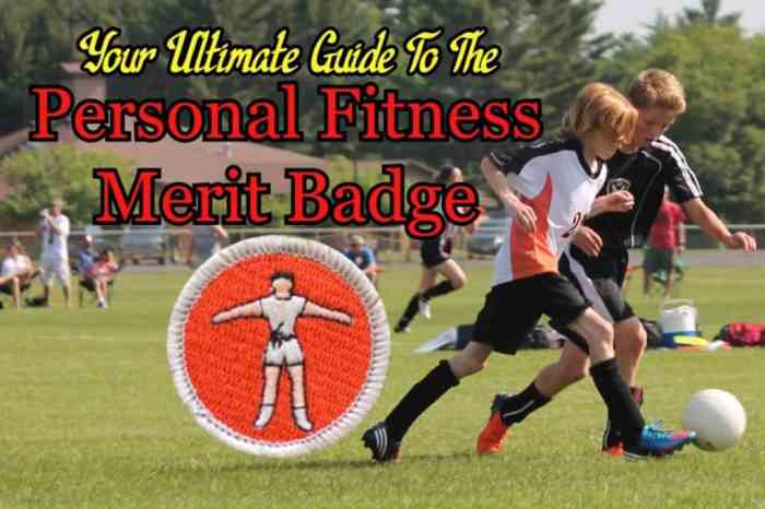 Personal fitness merit badge answers