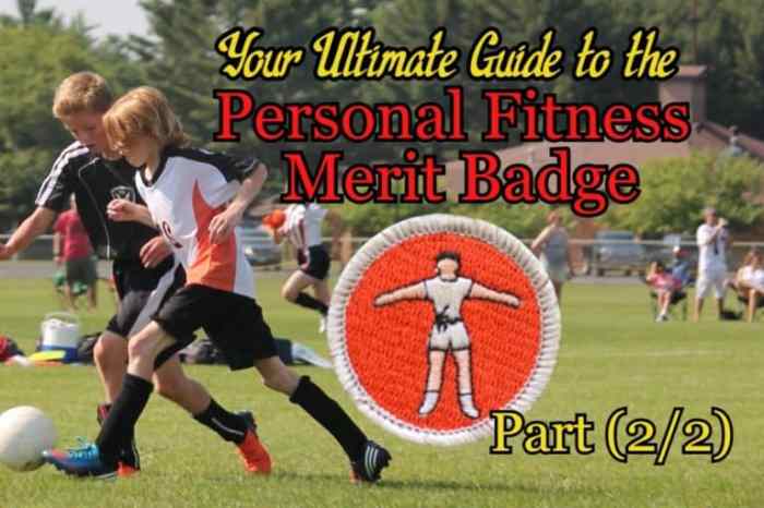 Personal fitness merit badge answers