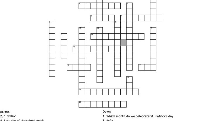 Day of the dead crossword puzzle spanish answers